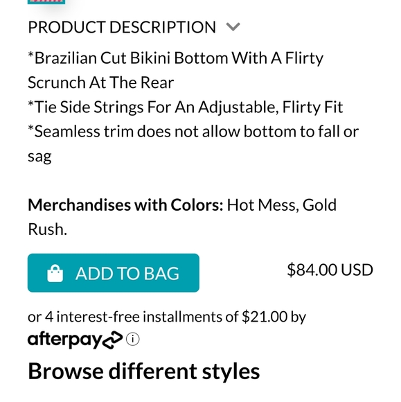 Luli Fama bikini bottom - Picture 6 of 9